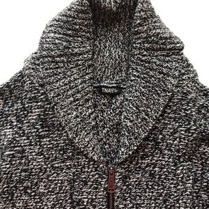 Aritzia TNA chunky salt and pepper sweater